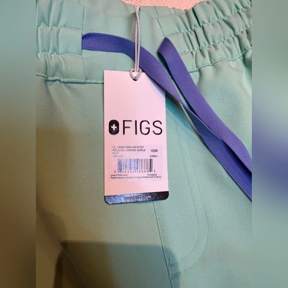 FIGS Uman High Waisted Joggers in Mariner Womens Size XS - Picture 3 of 5